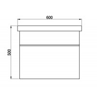 Lagos 600 Wall Hung
