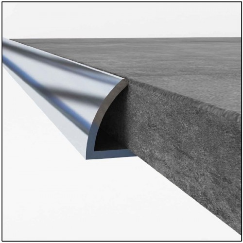 Aluminium Round Edge