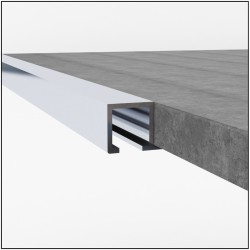 Aluminium Square Edge