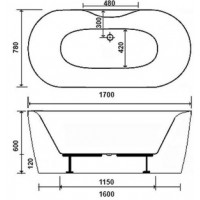 Budapest Seamless F/S Bath
