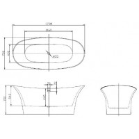 La Blanco Free-Standing Bath