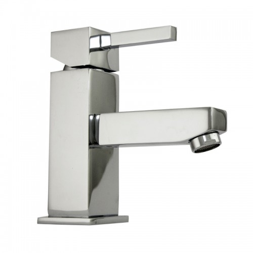 Statute Square Basin Mixer Fixed Spout